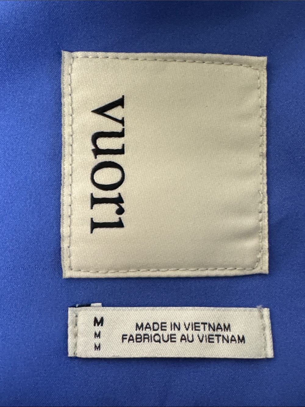 Vuori Bright Iris Canyon Insulated Vest Size Medium - Picture 10 of 12
